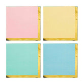 Pastel Beverage Napkins 16pk